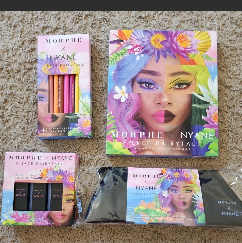 Morphe X Nyane Fierce Fairytale Eyeshadow Palette Set
